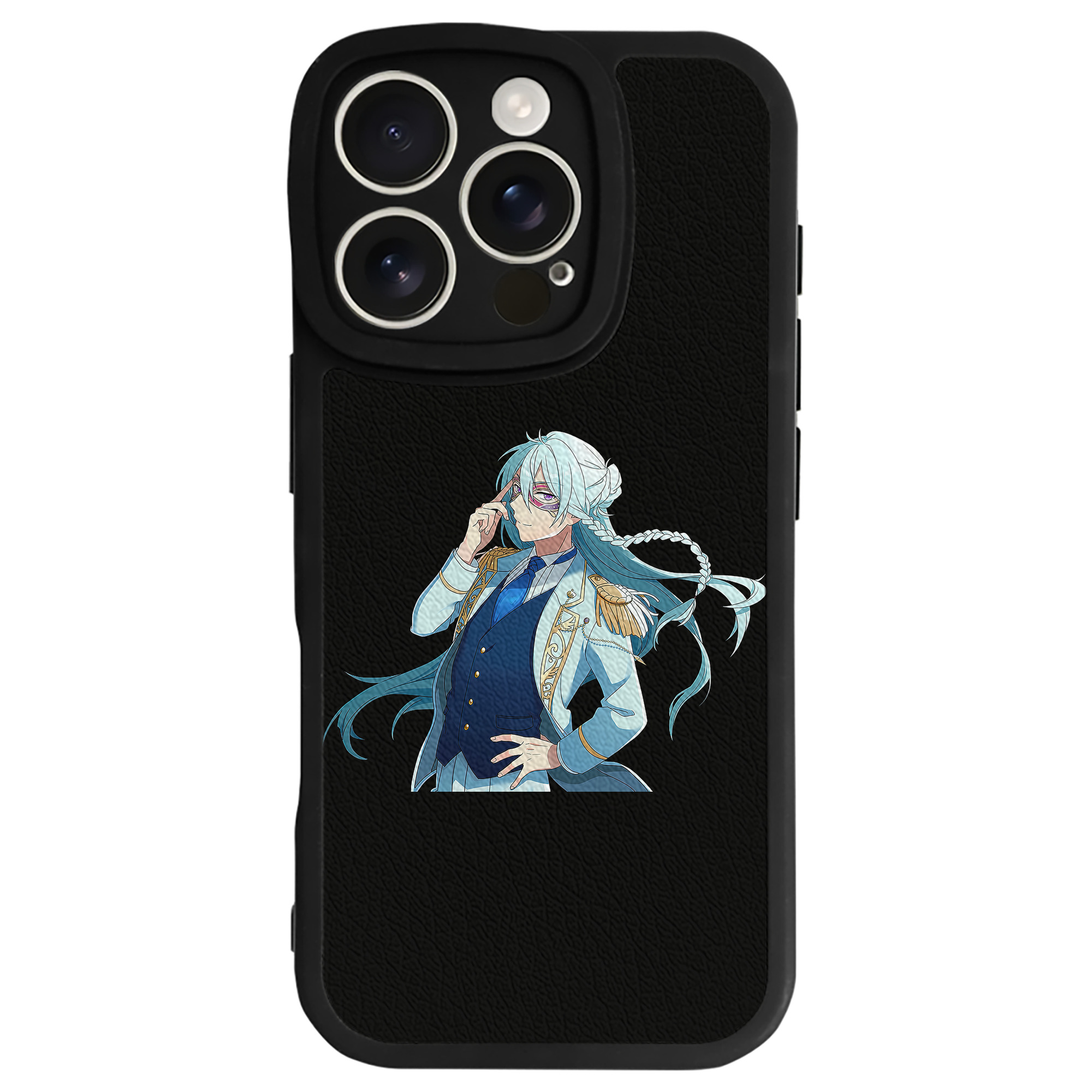 （画像用） あんさんぶるスターズ! Ensemble Stars 【iPhone 16シリーズ対応】シリコンスマホケース（レザー調） 材質：シリコン